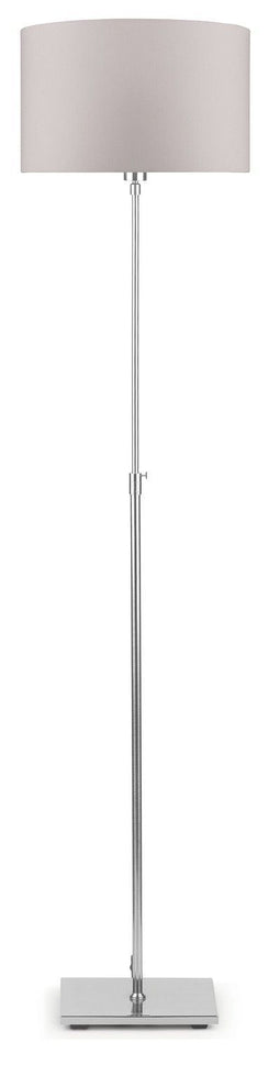 It`s about romi Bonn - Vloerlamp - IJzer vernikkeld h.152cm - Satin