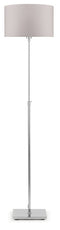It`s about romi Bonn - Vloerlamp - IJzer vernikkeld h.152cm - Satin