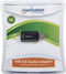 IC Intracom 150859 - USB 3D Audio Adapter - 3D Sound en 5.1 Surround Sound - Zwart