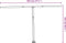 vidaXL - Luifelpaalset - 450x245 - cm - ijzer - wit