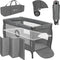 Lionelo Stefi Plus - Campingbedje 4 in 1 - Bodemverhoger - 60x120 cm (0-36 maanden)