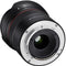 Samyang AF 18mm F2.8 FE - Ultragroothoekobjectief voor Sony E - Lichtgewicht 170g - Zwart