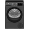 Beko BM3T3824A - Warmtepompdroger - 8 kg trommelinhoud - 15 programma's - Anthraciet