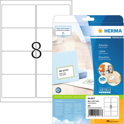 Etiket herma 5077 a4 99.1x67.7mm premium wit