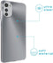 iMoshion Hoesje Geschikt voor Motorola Moto E32s / Moto E32 Hoesje Siliconen - iMoshion Softcase Backcover smartphone - Transparant