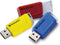 Verbatim Store 'n' Click - USB-stick 16GB - USB 3.2 Gen 1 - Blauw/Rood (3 stuks)