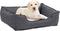 vidaXL-Hondenmand-linnen-look-85,5x70x23-cm-fleece-donkergrijs-en-wit