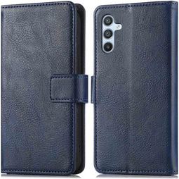 iMoshion Hoesje Geschikt voor Samsung Galaxy A54 (5G) Hoesje Met Pasjeshouder - iMoshion Luxe Bookcase - Donkerblauw