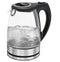 Clatronic WKS 3744 G - Glazen waterkoker 1,7L - 2200W - Draadloos - Roestvrij staal