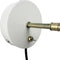 Dyberg Larsen Sleep - Wandlamp - Kantelbaar en draaibaar - Crème-wit