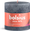 Bolsius Stompkaars Slate Blue - Ø100 mm - Hoogte 10 cm - Blauw - 62 Branduren