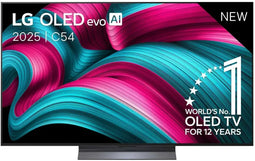 LG OLED evo C54 - Ultra HD TV - 65" - 120Hz - Dolby Vision - Zwart