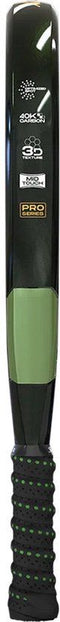 Siux Trilogy Pro 5 - Padelracket - 40K Carbon - Rond - Zwart/Groen