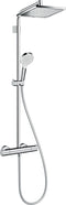 Hansgrohe Crometta E 240 Varia - Showerpipe met thermostaat - XXL Performance - Chroom