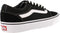 VANS MN Ward - Lage sneakers - Suède canvas - black/whit