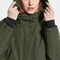 Didriksons JOSEFINE - WNS PARKA Dames - Afneembare capuchon - Donkergroen (2022)