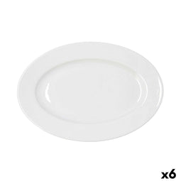 Bidasoa Serenity - Snackdienblad - Stapelbaar Ø 30 cm - Wit (6 Stuks)