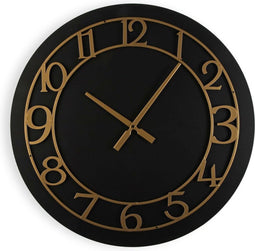 Muurklok Versa Hout MDF Hout MDF/Metaal 4,5 x 60 cm