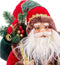 Christmas Kerstversiering Rood Multicolour Plastic Polyresin Weefsel 45 Cm
