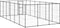 vidaXL - Hondenkennel - 21,78 - m² - gegalvaniseerd - staal
