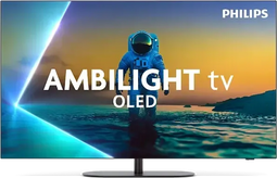 Philips 65OLED810/12 - Ultra HD OLED TV - 65" - Google TV - 120Hz - Dolby Vision - Zwart