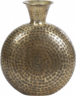 Light & Living Vaas Lonay - Metaal - Goud - 29 x 36 x 11 cm (BxHxD)