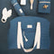 Nobodinoz Opera Luiertas waterproof 29x46x20cm - Night Blue