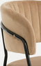 Mica Decorations Moony Eetkamerstoel - Velvet - Beige