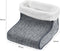 ProfiCare FW 3058 - Voetenwarmer - Voetenzak met instelbare temperatuur- Grijs - Machine wasbaar.