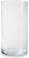 Jodeco Bloemenvaas Chelsea - helder transparant - glas - 12,5 x 25 cm - cilinder vaas