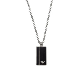 Emporio Armani - Mannen Collier - Staal - (nieuw en geseald)