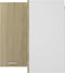 vidaXL - Hanghoekkast - Lyon - 57x57x60 - cm - bewerkt - hout - sonoma - eikenkleurig