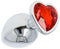 FETISH ARTS - RED HEART PLUG L