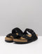Birkenstock Arizona SFB VL - Slippers - Suède - Black - Maat 38