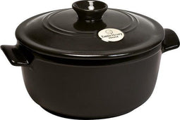 Emile Henry - Kookpan - Flame® aardewerk - Ø220mm - Donker groen