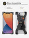 Grefay Fiets Telefoonhouder - Universele Smartphonehouder - 360 Draaibaar - Voor 3,5-6,5 Inch Mobiele Telefoons