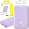 Baseus Mini 6.000 mAh - Powerbank - Draadloos opladen met MagSafe 15W - Paars