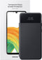 Samsung Galaxy A33 5G - S-View Wallet Case met Screenprotector - Zwart