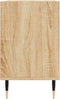 vidaXL - Tv-meubel - 69,5x30x50 - cm - bewerkt - hout - sonoma - eikenkleurig