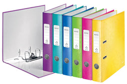 Leitz WOW ordner, geassorteerde kleuren, rug van 5,2 cm 10 stuks