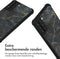 iMoshion Hoesje Geschikt voor Samsung Galaxy S21 FE Hoesje Met Koord - iMoshion Design Hoesje met Koord - Zwart / Black Marble