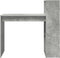 vidaXL - Bureau - Beton - Grijs - 108x55x103,5 - cm - Engineered - Wood