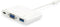 Equip - USB Type C naar VGA Adapter - USB Power Delivery - Wit