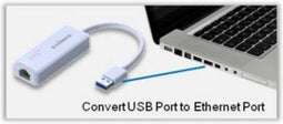 Edimax EU-4306 - USB-A naar RJ45 Gigabit Ethernet LAN adapter - USB3.0 CAT6 - wit - 0,10 meter