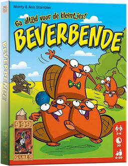 999 Games - Beverbende - Kaartspel - Tactisch geheugenspel - Familiespel - Gezelschapsspel - Educatief spel - vanaf 6 jaar - Klein cadeautje - Kerstcadeau