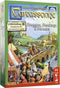 999 Games - Carcassonne: Bruggen, Burchten en Bazaars - Uitbreiding - Bordspel