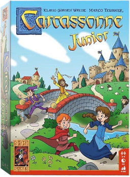 999 Games - Carcassonne - Junior - Bordspel - Vanaf 4 jaar - Kinderspel - Gezelschapsspel - Educatief spel - Kerstcadeau