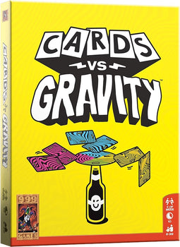 999 Games - Cards vs Gravity - Partyspel - Gebruik een willekeurige fles als speelbord - Ook geschikt voor grotere groepen - Gezelschapsspel - Actiespel - Klein cadeautje - Kerstcadeau