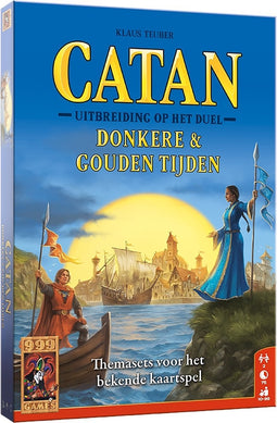 999 Games - Catan: Het Duel - Donkere & Gouden Tijden - Kaartspel