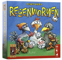 999 games - Dobbelspel regenwormen | 12 stuks